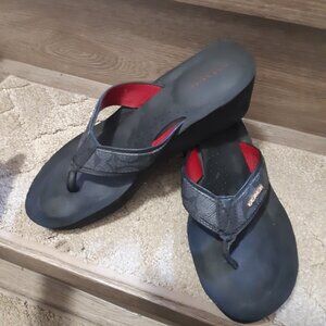 Elegant Coach Wedge Sandals